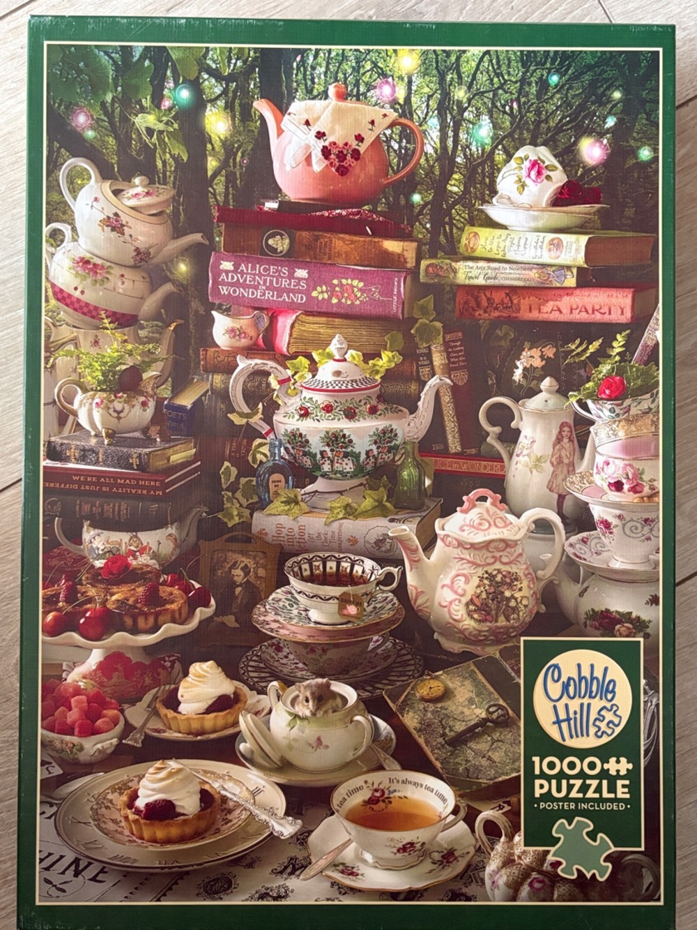 Cobble Hill - We’re all mad here- Alice in Wonderland themed 1000-Piece Puzzle